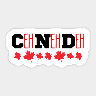 Canada Eh Design Sticker